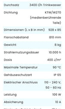 Load image into Gallery viewer, ÖVGW Zertifizierte UVC Entkeimungsanlage 3,5 m3/Stunde UV Anlage für die Desinfektion von Trinkwasser