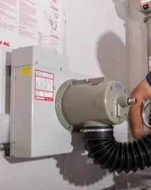 Schutzraum Ventilator VA40 für die Belüftung eines Schutzraumes, Lüfter für Bunker