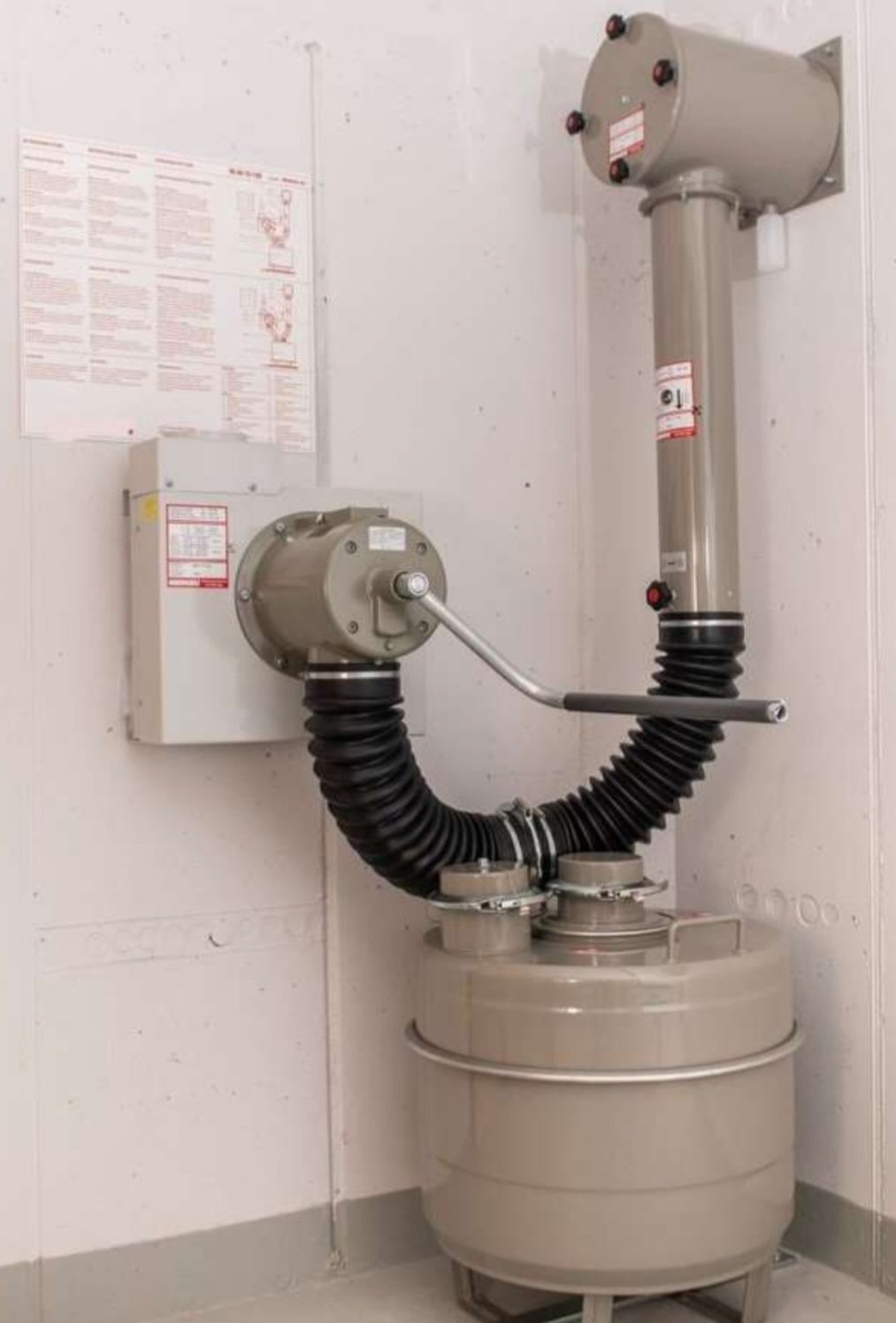 Schutzraum Belüftungsanlage KRENN VA40 für Bunker Lüftung Gasfilter