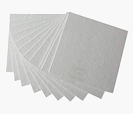 Filterschichten zur Sterilfiltration ST7N, 20x20cm, Hobra