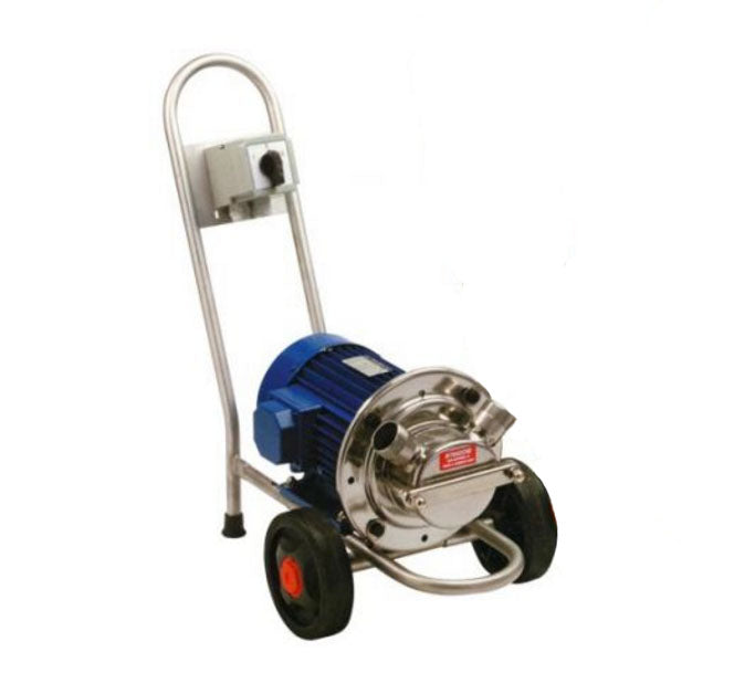 Milchpumpe KRENN MENC30, 4.520 l/h, 400V, samt Wagen