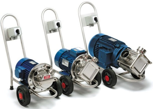 Melassepumpe KRENN M50, 16.800 l/h, 400V, samt Wagen, Pumpe für Melasse usw, Impellerpumpe